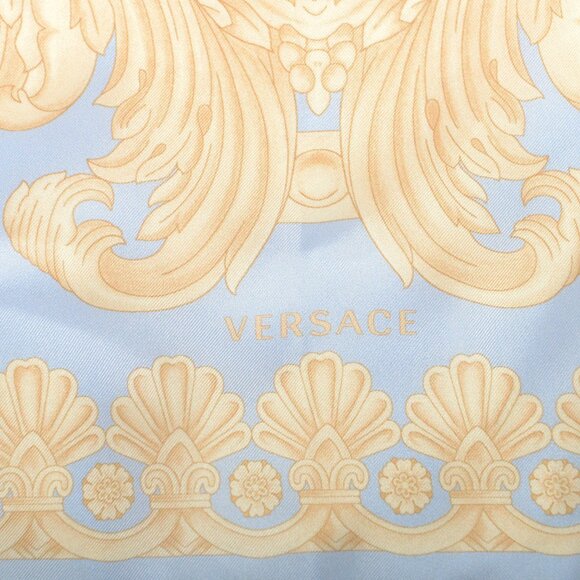 Versace Multi-Color Heritage Print 100% Silk Shawl Scarf - Picture 2 of 3